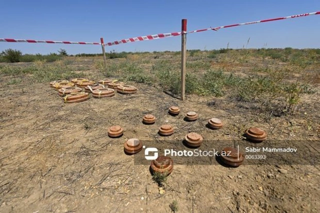 На освобожденных территориях Азербайджана обнаружено еще 57 мин